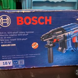 Bosch New 3/4” SDS Rotary Hammer 18v