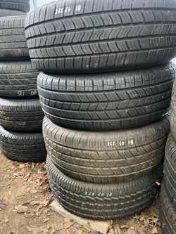 265/60/18 Used Tires – 4 tires