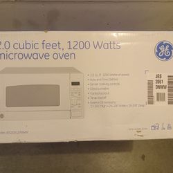 GE 2.0 cu. ft. Countertop Microwave with 1200 Watts - JES2051DNWW