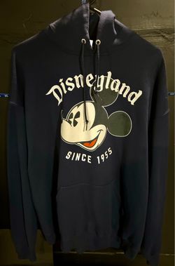 Authentic Disney Parks Disneyland Mickey Mouse Navy Blue Hoodie - Adult XL