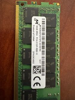 Micron 16GB DDR4 ECC Server RAM