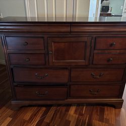 Free solid wood dresser .