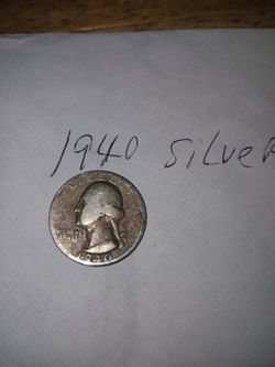 1940 Silver Quarter