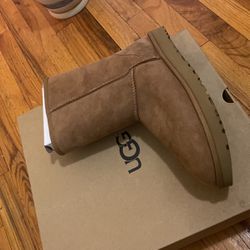 Brand New Ugg Boots , Fur Boots Brown Boots Women 