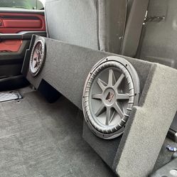12” CompVX Kicker Bass Set Up Dodge RAM