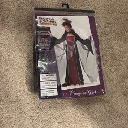 Vampire Girl Halloween Costume 