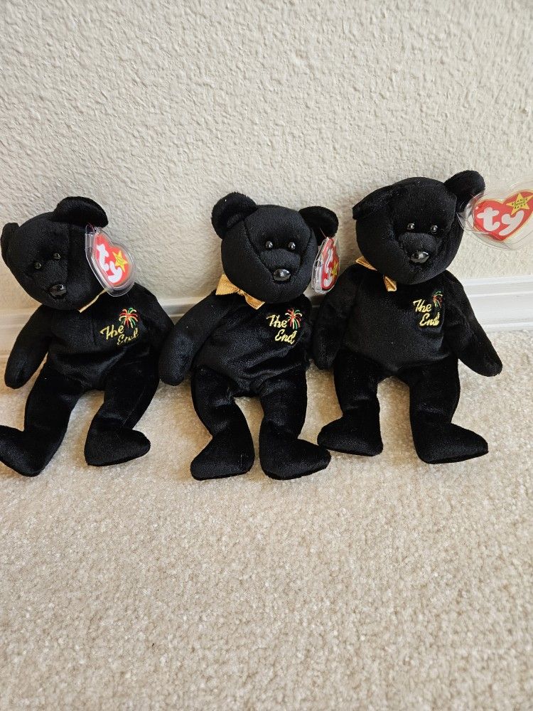 Beanie Babies Collection THE END Bear Ty Beanie Bears Collectable Bears Gift