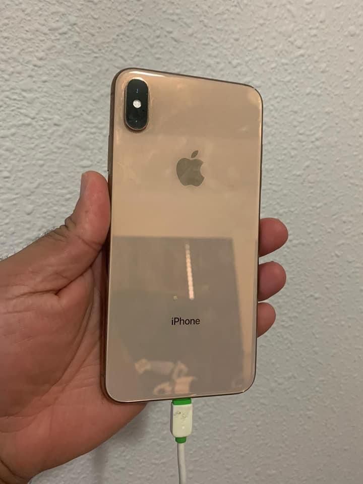 iPhone Xs Max Gold 256 GB au iPhone - iPhone XS Max 256GB ゴールド