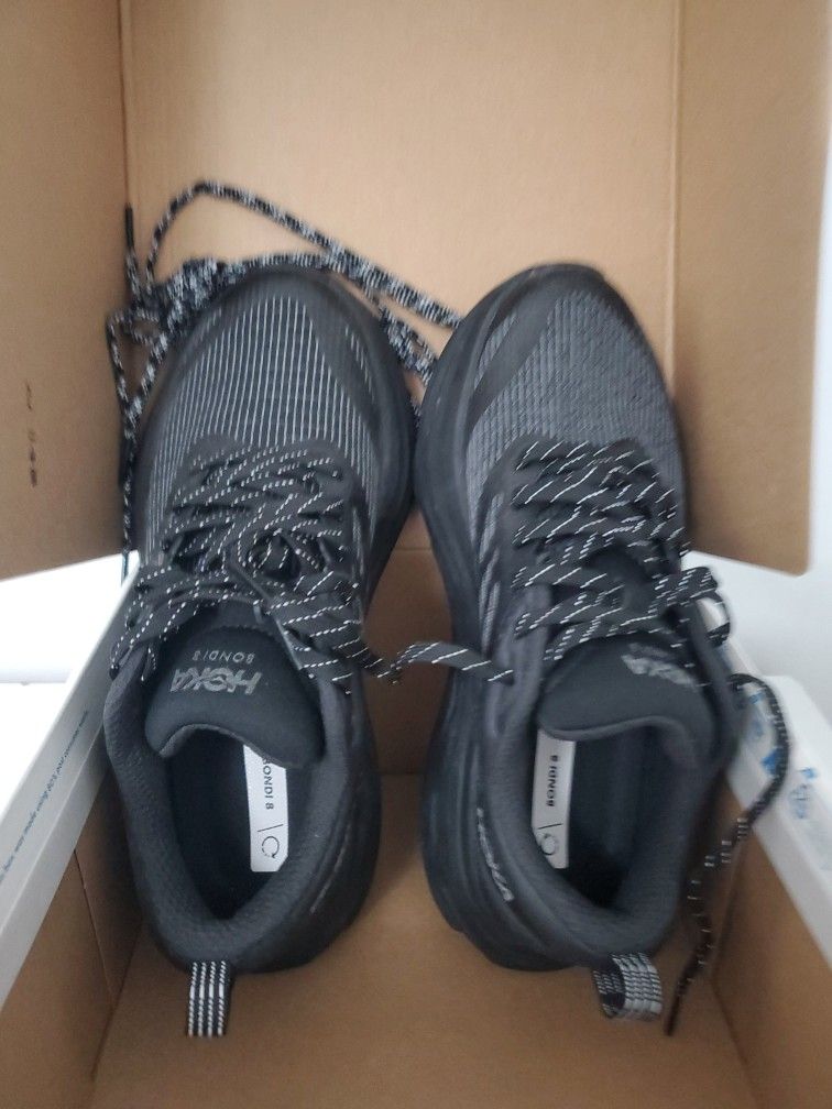Hoka One Bondi 8 Running Shoes, Black