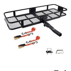 Foldable hitch cargo carrier for 2 inch Receiver 
