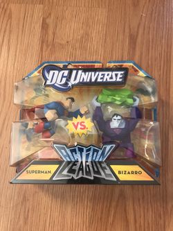 Mattel Superman and Bizarro Small Heroes