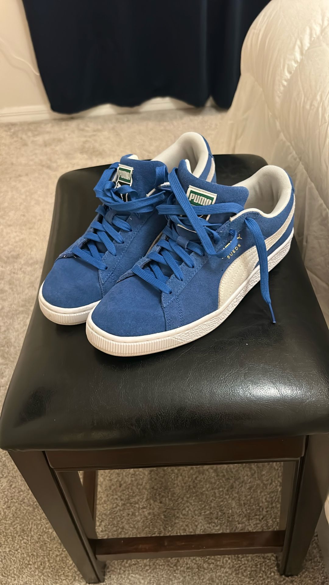 Puma Suede Size 10 Blue