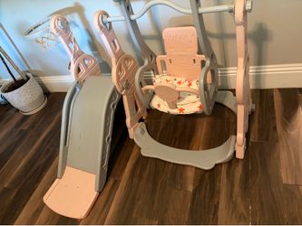 Columpio y resbaladilla/ baby swing and slide
