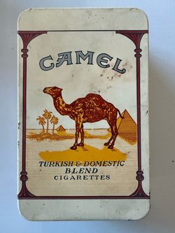 Camel Turkish & Domestic Blend Cigarettes Tin