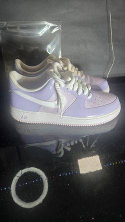 Nike Air Force 1 '07 LV8 Hydrangeas Patent size 13** $40 ** like new