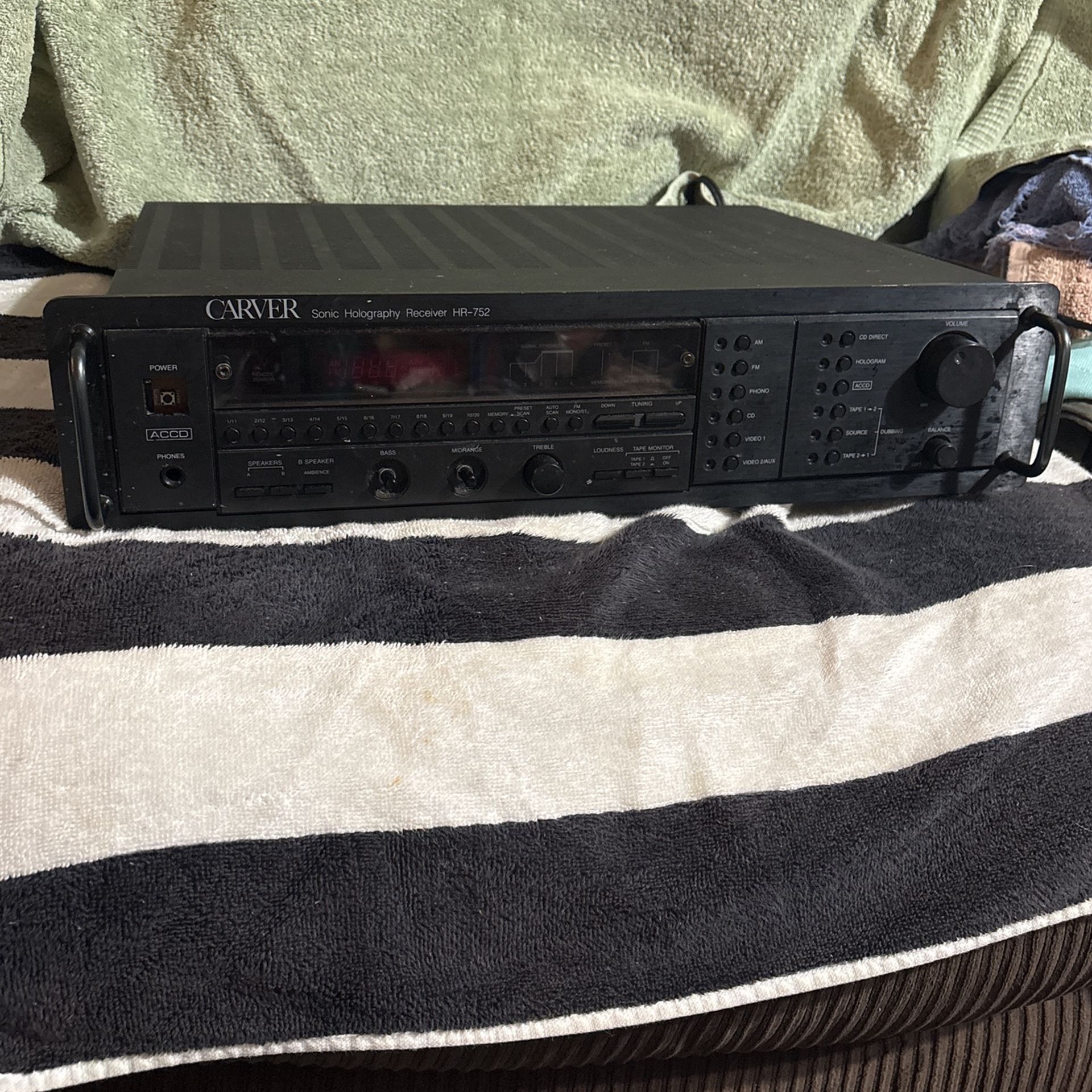 Carver Holography Receiver