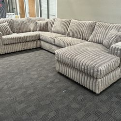 Cocoa Brown Comfy Sectional (other Sizes Available) 