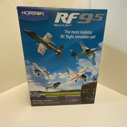 Horizon RF 9.5 Real flight Simulator  RFL1200 InterLink DX Controller & Software