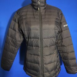 Columbia Black Unisex Powder Lite II Full Insulated Zip Jacket (Size S)