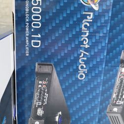 Brand New Planet Audio 5000.1 Mono Amplifier 