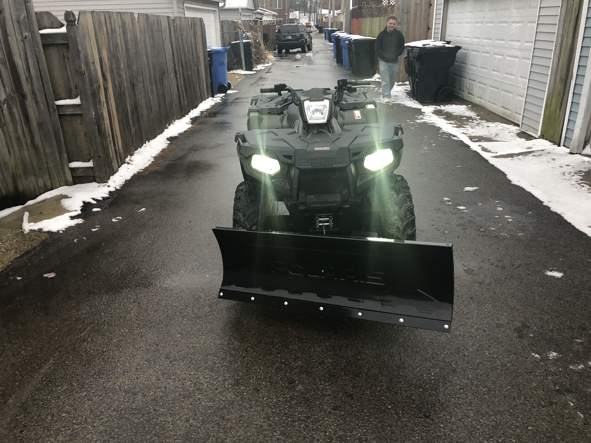 2017 Polaris brand new plow