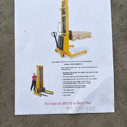 Manual Push Power Lift