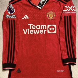 MANCHESTER UNITED Player jersey AUTHENTIC 2023/24 #17 GARNACHO Premiere League
