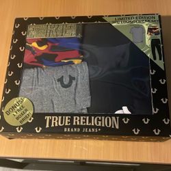 True Religion 3 Piece Loungewear Set Size XL