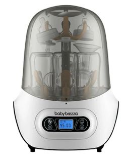 Baby Brezza Electric Bottle Sterilizer & Dryer 4-in-1, Universal Capacity