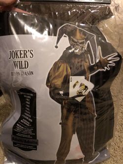 Jokers wild Halloween costume