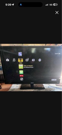 Free 46-inch Sony BRAVIA LCD TV, fully working, clean condition, remote and stand included