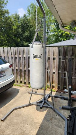 Commercial Punching Bag & Stand
