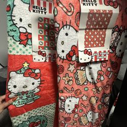 Hello Kitty Christmas Blankets 
