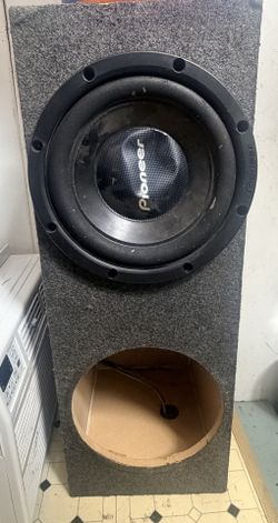 Subwoofer and encolsed box