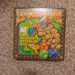 Luchador Mexican Wrestling Dice