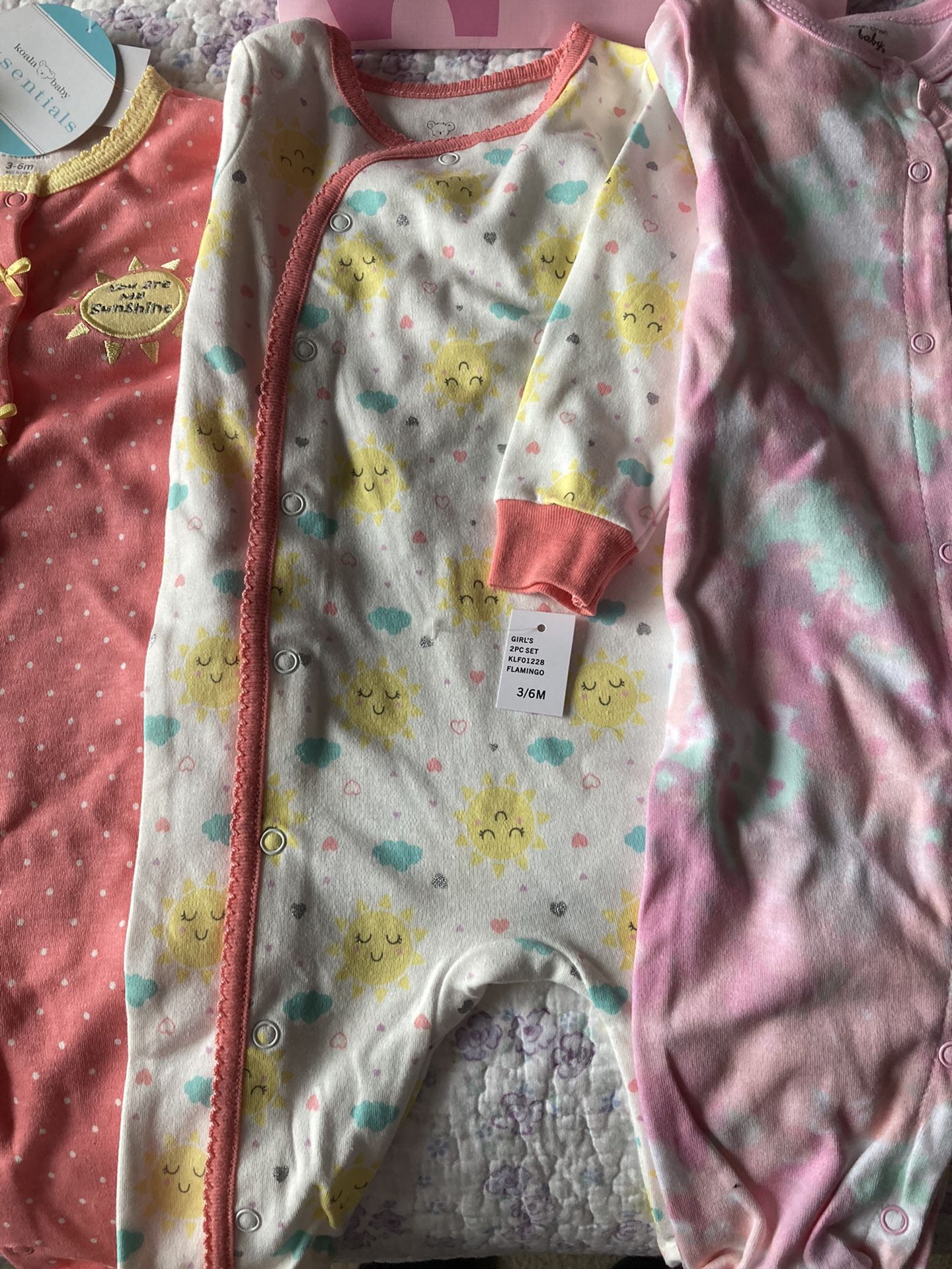 Baby girl Bodysuits 3-6 Months