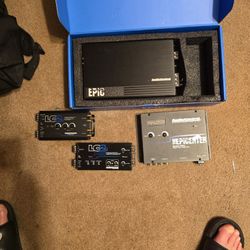 Epic 1500 W Amp With The Epicenter With Digital Base LC2A Pro And LC2I