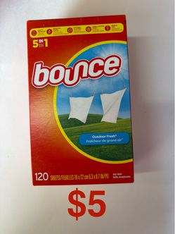 Bounce Outdoor Fresh Dryer Sheets 120 Count