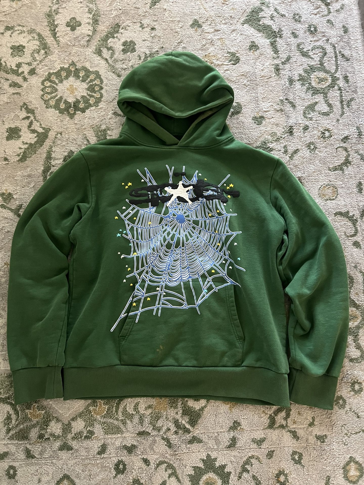Green Spider Hoodie