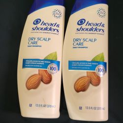 2 Head & Shoulders DRY SCALP CARE Shampoos 12.5oz BOTTLES For $10/$10 Por Los 2