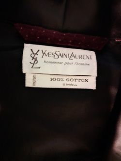 Yves Saint Lauren Homewear