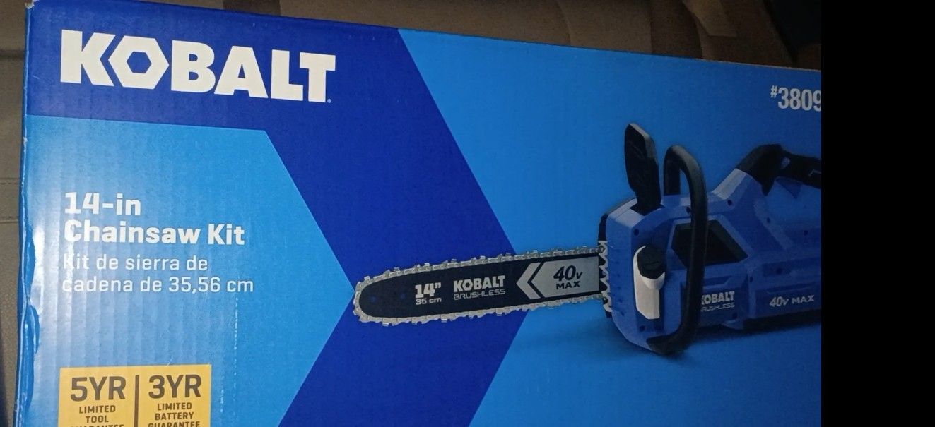 Kobalt Chainsaw Kit