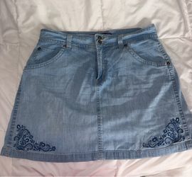 Gloria Vanderbild Jean skirt