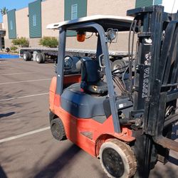 Forklift Operator And Equipment
