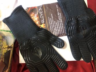 Grill gloves heat resistant
