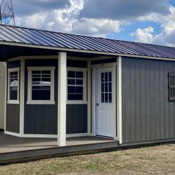 12x30 Deluxe Cabin Shed