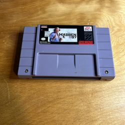Super Nintendo / SNES - Madden 97