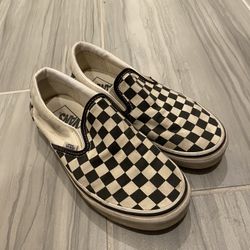 Vans Slip On Checkerboard Skate Shoe