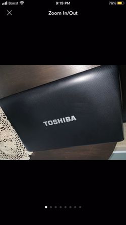 Toshiba laptop satellite w/Charger