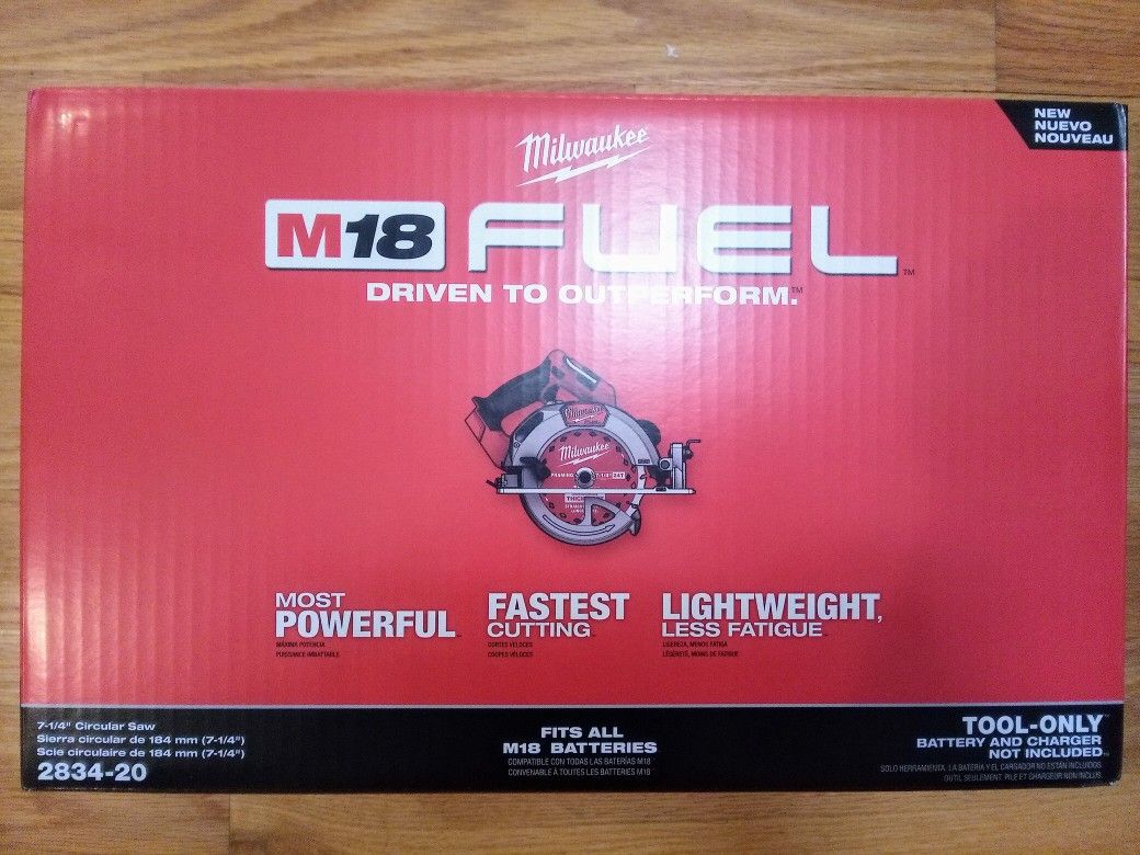 Milwaukee M18 Fuel 7-1/4 Inch Circular Saw